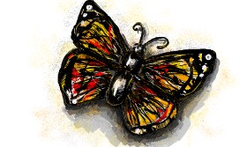 Drawing of Butterfly by Babyone