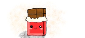 Drawing of Chocolate by coconut