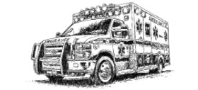 Nay の 救急車 の絵