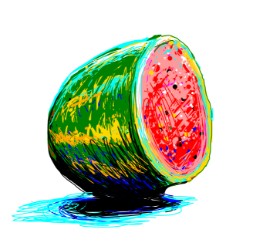 TheKroner の スイカ の絵