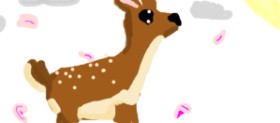 Emmaisnotintresetedand の 鹿 の絵
