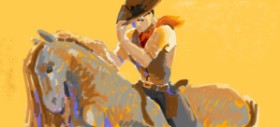 Женя の カウボーイ の絵