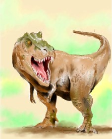 Bugoy の ティラノサウルス・レックス の絵