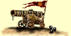 Eclat de Lune の 大砲 の絵