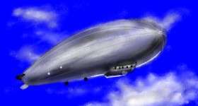 Eclat de Lune の ツェッペリン の絵