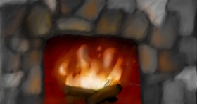 UGLY DEMON !!!! の 暖炉 の絵