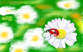 GJP の てんとう虫 の絵