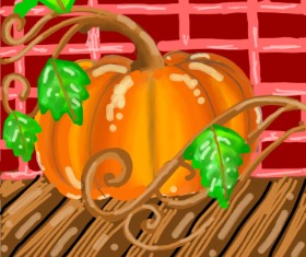 Nuz ha の かぼちゃ の絵