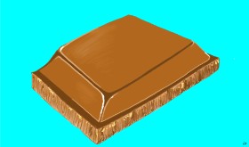 Flowerpot の チョコレート の絵
