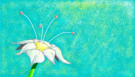 Рисунок на тему «Цветок» — автор: Sam