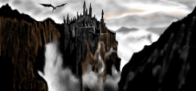 Çhåching の 城 の絵