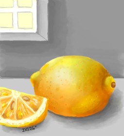 Drawing of Lemon by GreyhoundMama