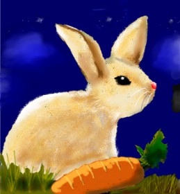Drawing of Carrot by Belem
