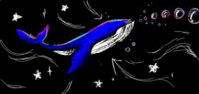 LanaDelRey の クジラ の絵