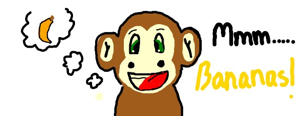 Affe-Zeichnung von bob