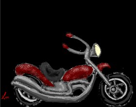Nonuvyrbiznis  の バイク の絵