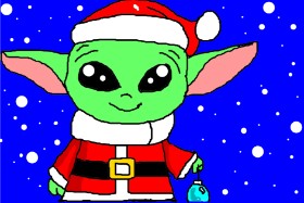 no name の クリスマスエルフ の絵