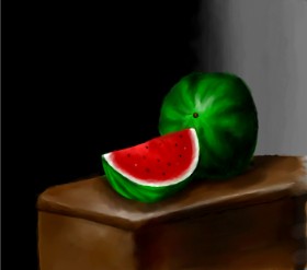 JSim の スイカ の絵