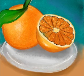 Zeemal の オレンジ の絵