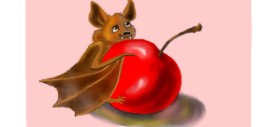 Рисунок на тему «Летучая мышь» — автор: DebbyLee