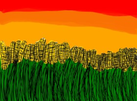 ✏️ の トウモロコシ の絵
