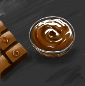 Andromeda の チョコレート の絵