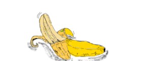 Drawing of Banana by Chloe