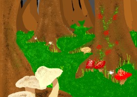 Firebrace101 の きのこ の絵
