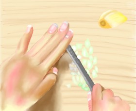 Рисунок на тему «Чеснок» — автор: IThinkWereDoomed