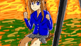 Sam の スイング の絵