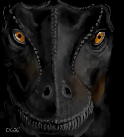 GreyhoundMama の ティラノサウルス・レックス の絵