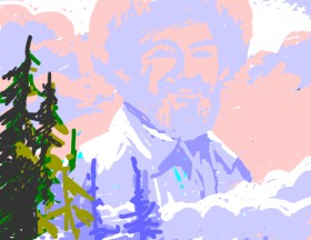 Drawing of Mountain by Tal🫠