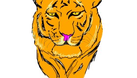 jel sad ok の トラ の絵