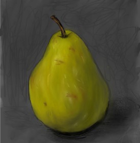 Рисунок на тему «Груша» — автор: KayXXXlee