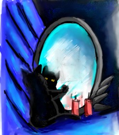 Mea の 鏡 の絵