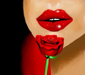 Рисунок на тему «Роза» — автор: Joze