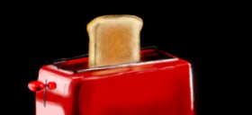 Toaster-Zeichnung von Annie