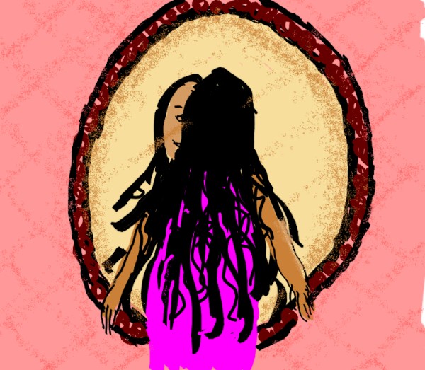 Cherri の 鏡 の絵