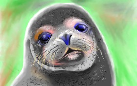 Edgar の シール の絵