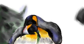 Effulgent Emerald の ペンギン の絵
