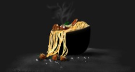 Çhåching の スパゲッティ の絵