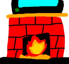Pokemon Rulez の 暖炉 の絵