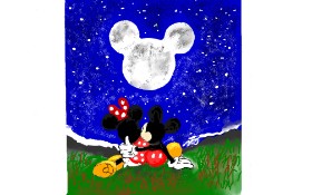 GJP の ミッキーマウス の絵