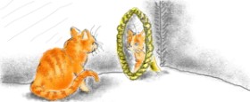 Drawing of Mirror by WindPhoenix