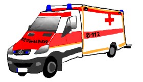 Jonny の 救急車 の絵