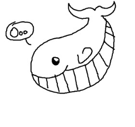 Lionclaws- の クジラ の絵