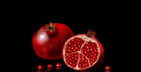 Drawing of Pomegranate by Eclat de Lune