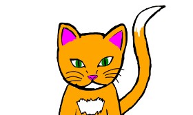 Abbey の 猫 の絵