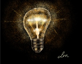 Nonuvyrbiznis  の 電球 の絵