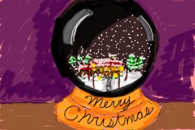 Drawing of Snow globe by Nof9